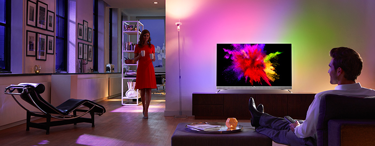 Philips TV launches the world's only OLED 4K TV with Ambilight! - TP Vision