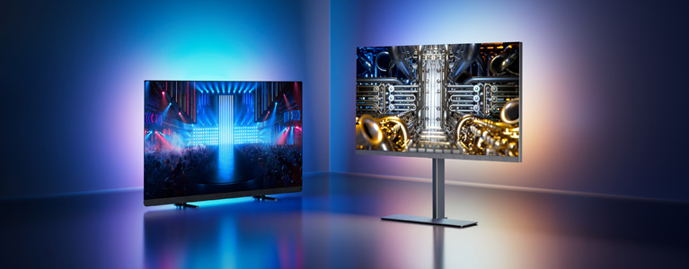 Two new OLED+ models added to the Philips 2022 Ambilight TV range - TP  Vision